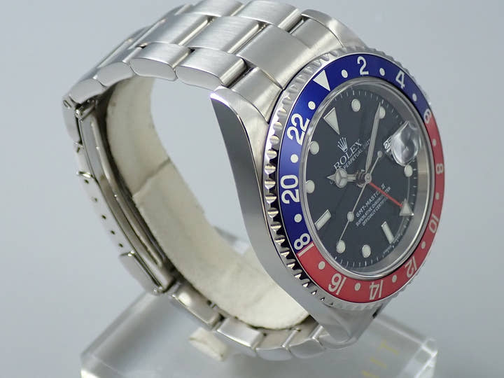 ROLEX GMT-Master II Ref.16710 Stainless Steel Black Dial Oyster Bracelet