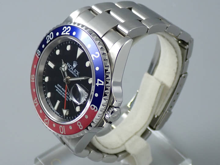 ROLEX GMT-Master II Ref.16710 Stainless Steel Black Dial Oyster Bracelet
