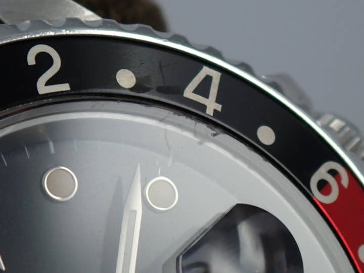 ロレックス GMTマスターII Ref.16760 ステンレススチール ブラック文字盤 ジュビリーブレスレット