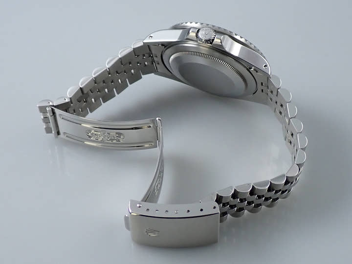 ロレックス GMTマスターII Ref.16760 ステンレススチール ブラック文字盤 ジュビリーブレスレット