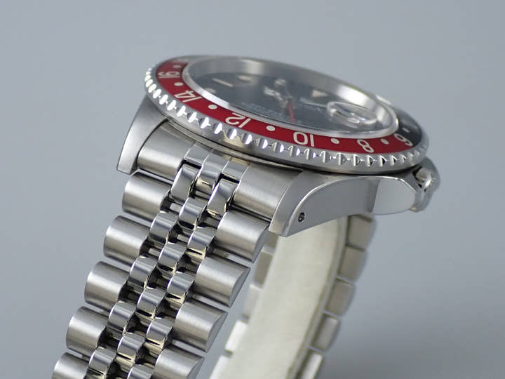 ロレックス GMTマスターII Ref.16760 ステンレススチール ブラック文字盤 ジュビリーブレスレット