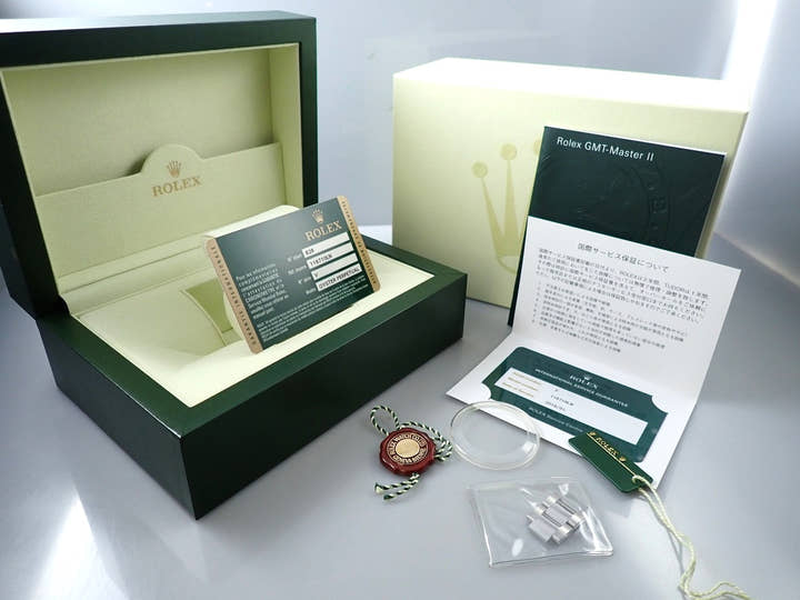 ロレックス GMTマスターII Ref.116710LN ステンレススチール ブラック文字盤 オイスターブレスレット