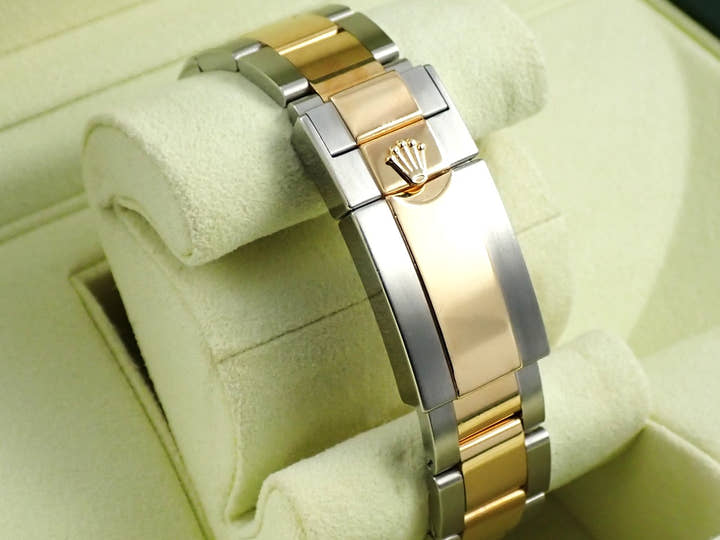 ロレックス GMTマスターII Ref.116713LN ステンレススチール/イエローゴールド ブラック文字盤 オイスターブレスレット