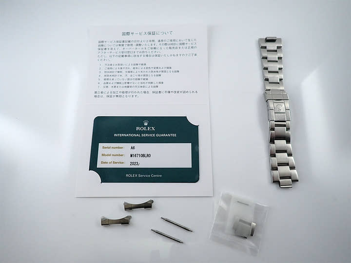 ロレックス GMTマスターII Ref.16710 ステンレススチール ブラック文字盤 ジュビリーブレスレット 中古 SVY0H340