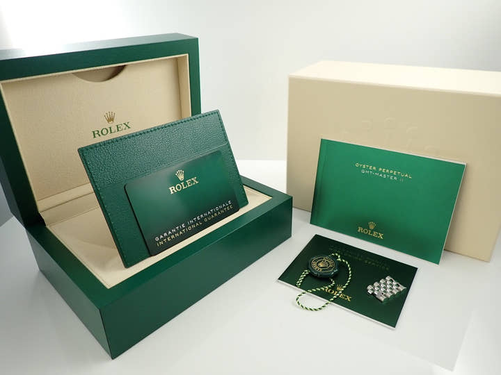 ロレックス GMTマスターII Ref.126710BLRO ステンレススチール ブラック文字盤 ジュビリーブレスレット 未使用 971SR65U