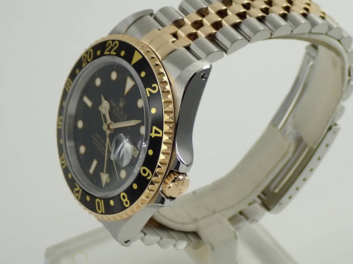 Rolex GMT-Master II Ref. 16713 Stainless Steel/Yellow Gold Black Dial