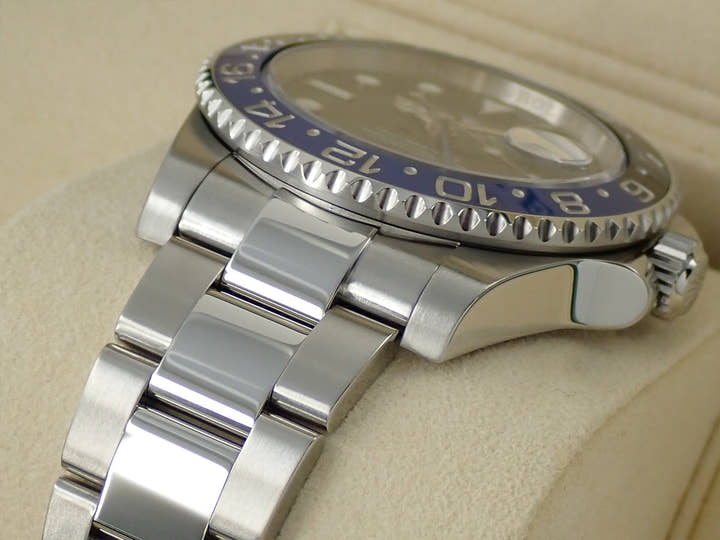 ロレックス GMTマスターII Ref.116710BLNR ステンレススチール ブラック文字盤 オイスターブレスレット