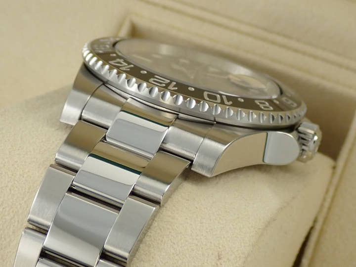 ロレックス GMTマスターII Ref.116710LN ステンレススチール ブラック文字盤 オイスターブレスレット