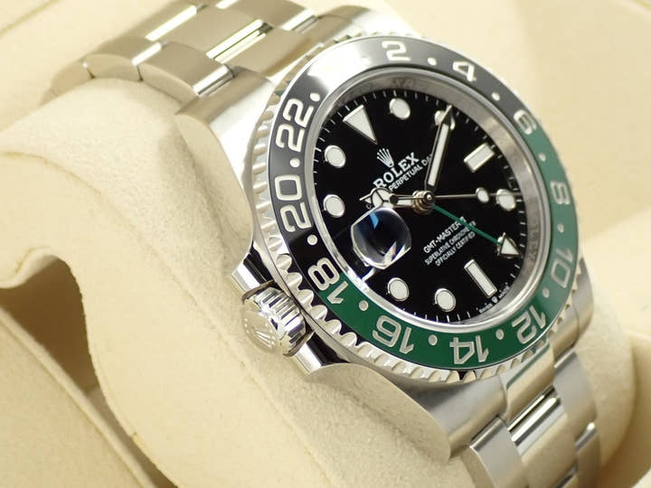 ロレックス GMTマスターII Ref.126720VTNR ステンレススチール ブラック文字盤 オイスターブレスレット