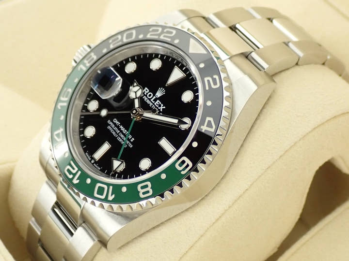 ロレックス GMTマスターII Ref.126720VTNR ステンレススチール ブラック文字盤 オイスターブレスレット