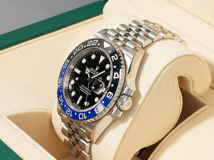 ロレックス GMTマスターII Ref.126710BLNR ステンレススチール ブラック文字盤 ジュビリーブレスレット 美品 3261S725