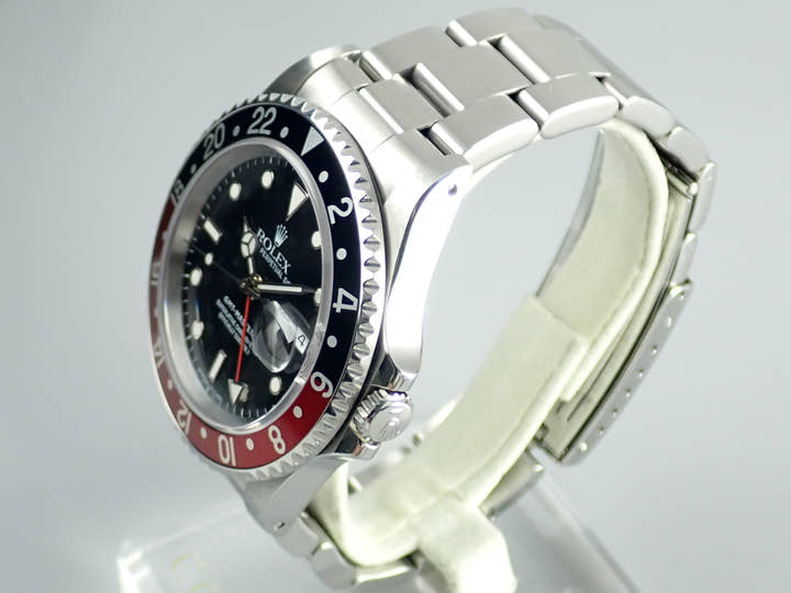 ロレックス GMTマスターII Ref.16710 ブラック文字盤 中古 gmt-master2-53 オイスターブレスレット