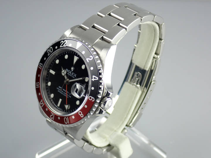 ロレックス GMTマスターII Ref.16710 ブラック文字盤 中古 gmt-master2-71 オイスターブレスレット