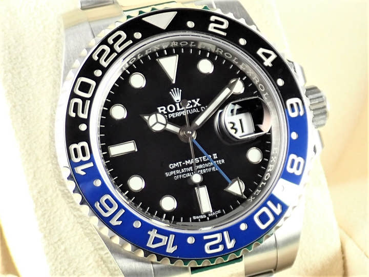 Rolex GMT-Master II Ref. 116710BLNR Black Dial, Pre-owned, gmt-master2-88 Oyster Bracelet