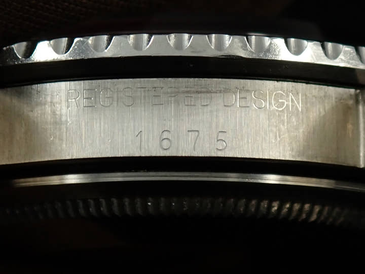 ロレックス GMTマスター Ref.1675 ステンレススチール ブラック文字盤 オイスターブレスレット