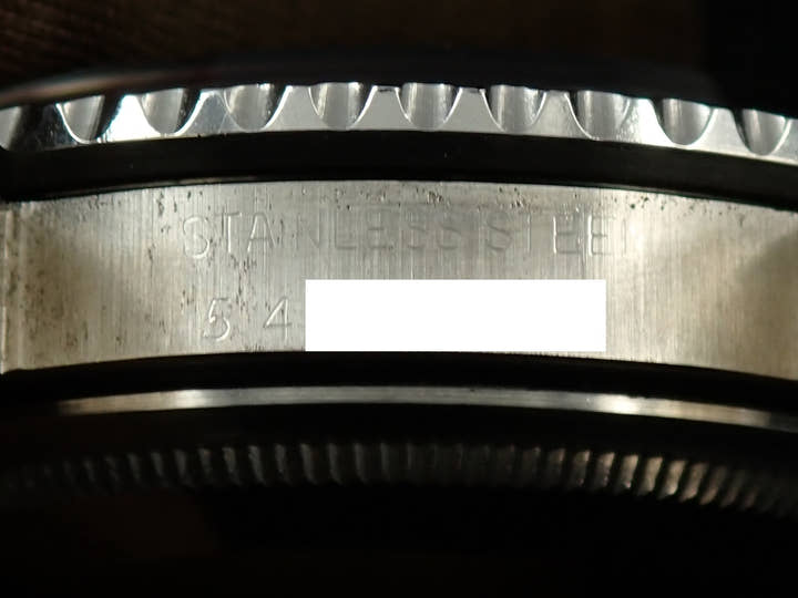 ロレックス GMTマスター Ref.1675 ステンレススチール ブラック文字盤 オイスターブレスレット