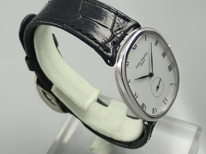 パテックフィリップ ゴールデンエリプス Ref.3948 ホワイトゴールド ポーセリン文字盤