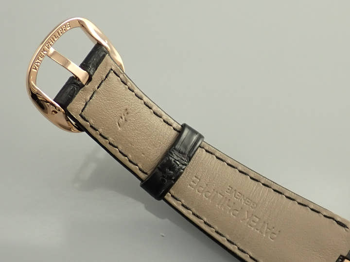 パテックフィリップ ゴールデンエリプス Ref.5738R-001 ローズゴールド ブラック文字盤