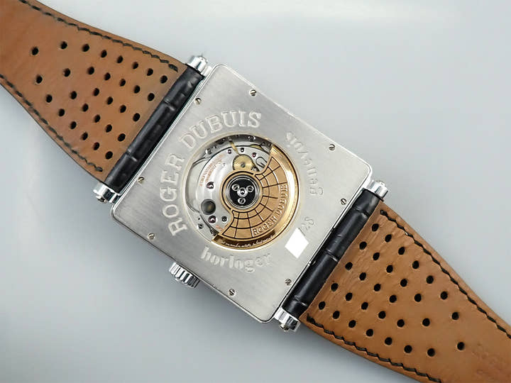 ロジェデュブイ ゴールデンスクエア Ref.G40 14 0-SDC DN1G.7A ホワイトシェル文字盤 中古 9U088UUP