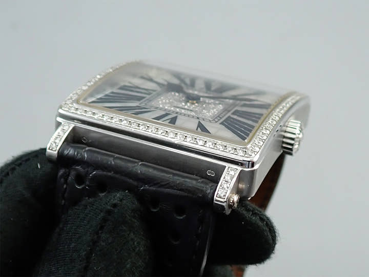 ロジェデュブイ ゴールデンスクエア Ref.G40 14 0-SDC DN1G.7A ホワイトシェル文字盤 中古 9U088UUP