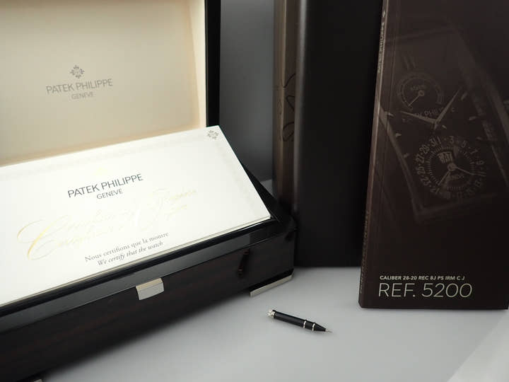 パテックフィリップ ゴンドーロ 8DAYS Ref.5200G-010 ホワイトゴールド シルバー文字盤