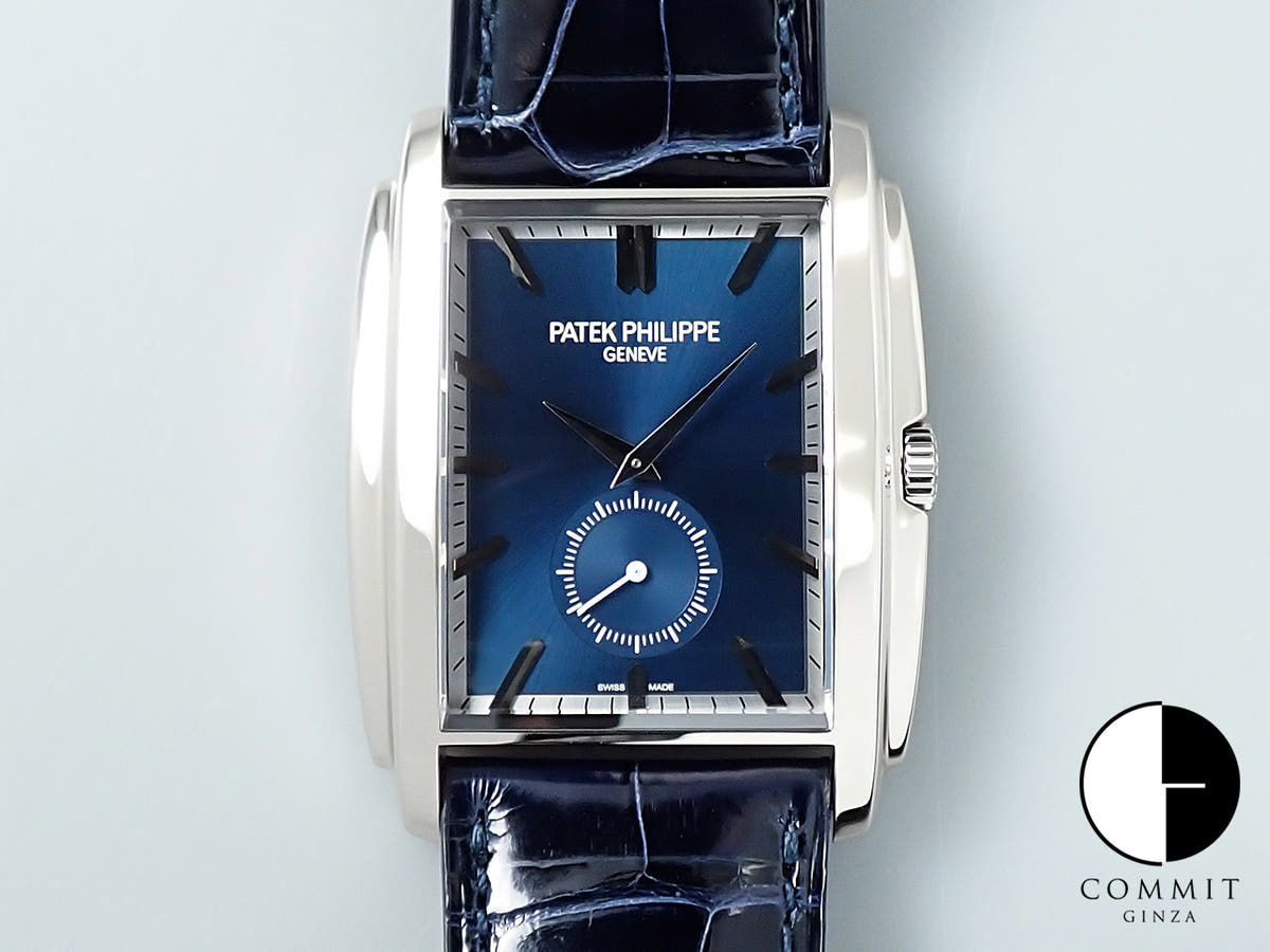 パテックフィリップ ゴンドーロ Ref.5124G-011 ホワイトゴールド ブルー文字盤