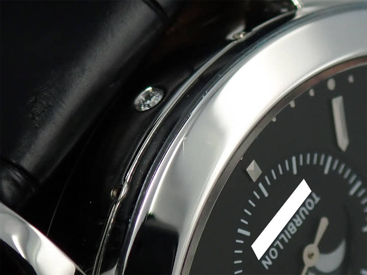 パテックフィリップ ミニッツリピーター トゥールビヨン パーペチュアルカレンダー レトログラード Ref.5216P-001 プラチナ ブラック文字盤