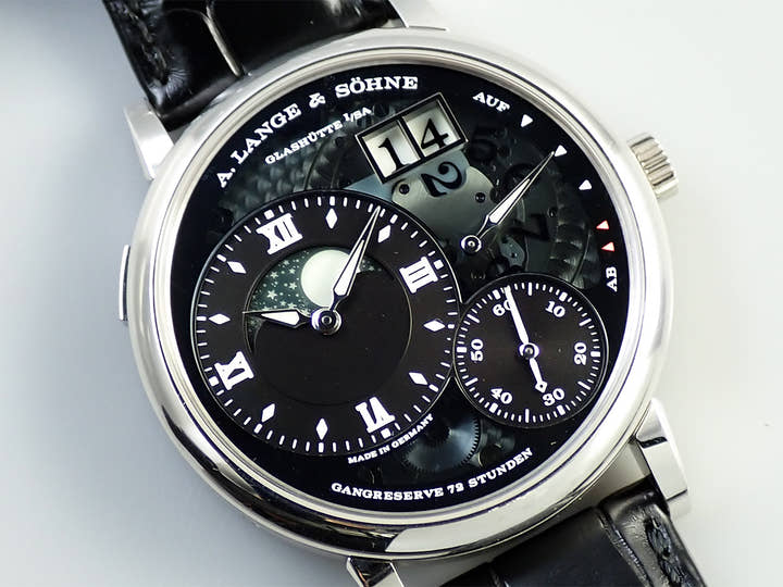 A.ランゲ&ゾーネ グランド ランゲ1 ムーンフェイズ ルーメン Ref.139.035F スケルトン文字盤 中古 7F6LPSVF