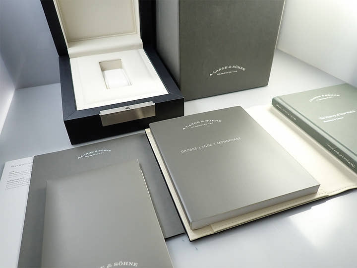 A.ランゲ&ゾーネ グランド ランゲ1 ムーンフェイズ ルーメン Ref.139.035F スケルトン文字盤 中古 7F6LPSVF