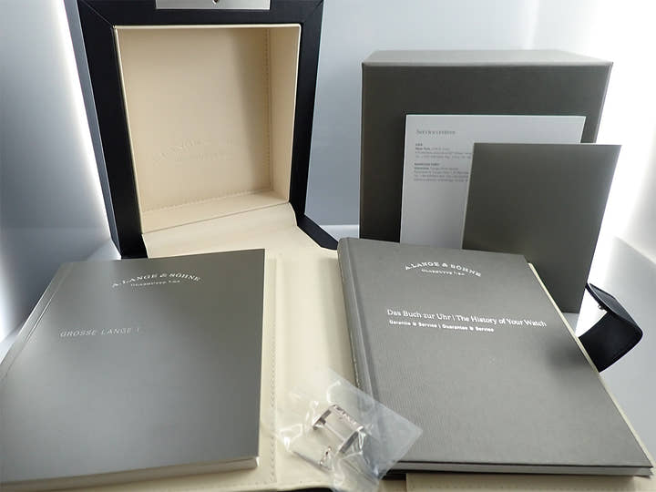 A.ランゲ&ゾーネ グランド ランゲ1 Ref.117.028 ブラック文字盤 美品 W54T7144