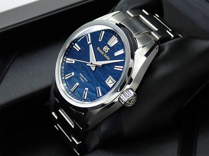 グランドセイコー エボリューション9 コレクション Ref.SLGA007 水面ブルー文字盤 美品 Z86P2YRV