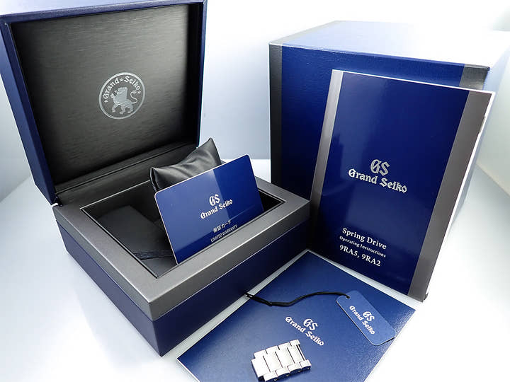 グランドセイコー エボリューション9 コレクション Ref.SLGA007 水面ブルー文字盤 美品 Z86P2YRV