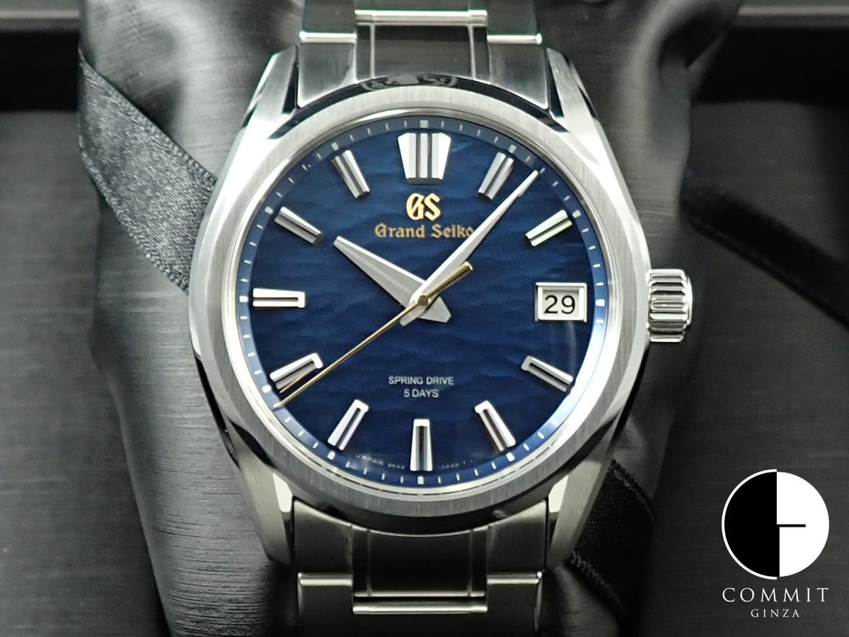 グランドセイコー エボリューション9 コレクション Ref.SLGA007 水面ブルー文字盤 美品 6108202F