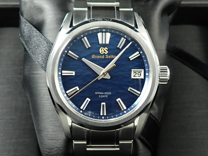 グランドセイコー エボリューション9 コレクション Ref.SLGA007 水面ブルー文字盤 美品 6108202F