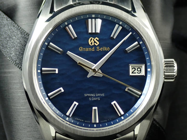 グランドセイコー エボリューション9 コレクション Ref.SLGA007 水面ブルー文字盤 美品 6108202F