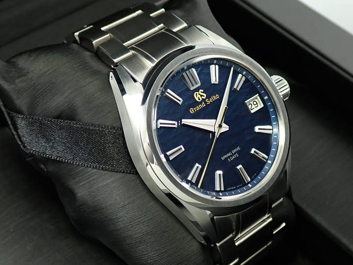 グランドセイコー エボリューション9 コレクション Ref.SLGA007 水面ブルー文字盤 美品 6108202F