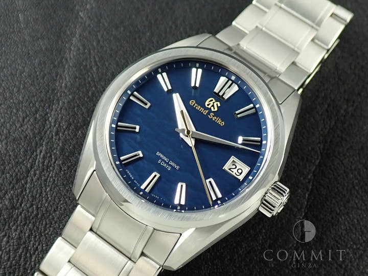 グランドセイコー エボリューション9 コレクション Ref.SLGA007 水面ブルー文字盤 美品 6108202F