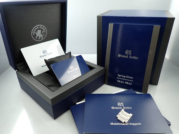 グランドセイコー エボリューション9 コレクション Ref.SLGA007 水面ブルー文字盤 美品 6108202F