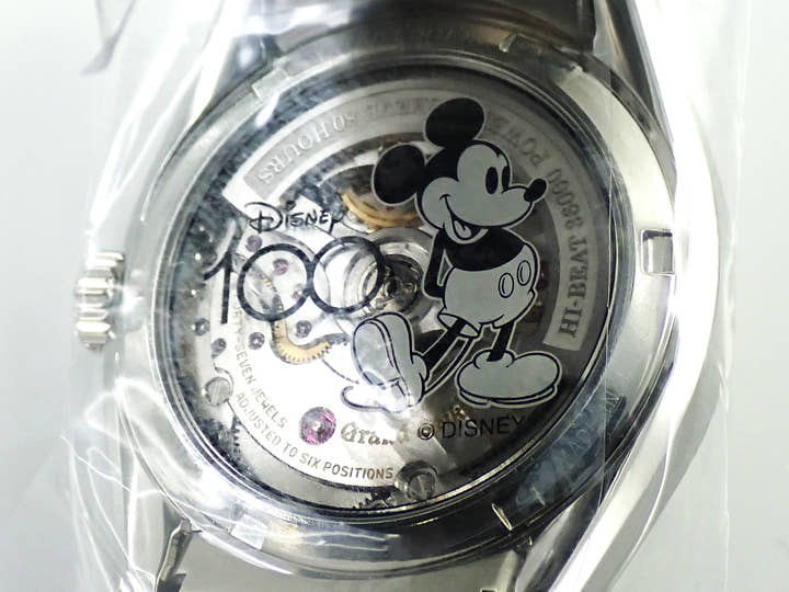 グランドセイコー ディズニー 100 リミテッドエディション Ref.SLGH023 シルバー文字盤 未使用 Z34V8519
