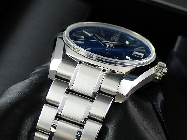 グランドセイコー ヘリテージコレクション メカニカルハイビート36000 銀座限定モデル 2023 Ref.SBGH315 ブルー文字盤 未使用 397WA8ZP