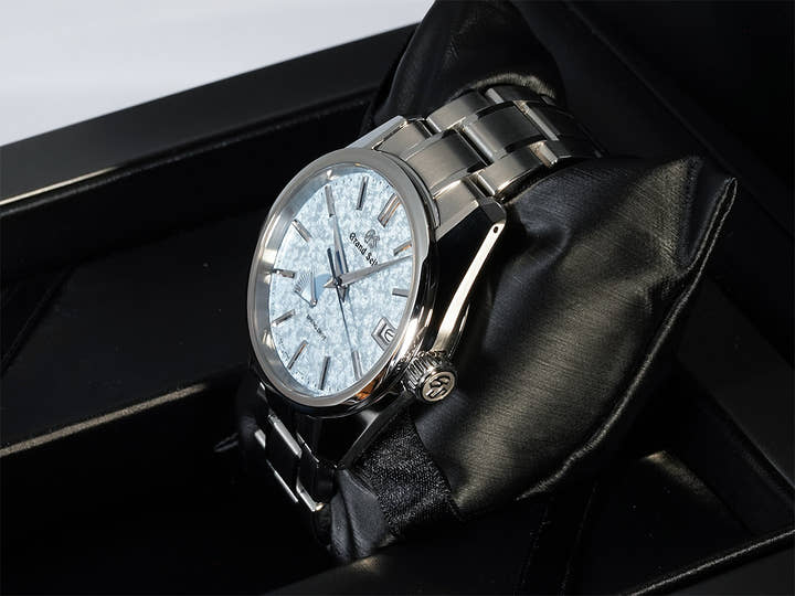 Grand Seiko Heritage Collection US Limited Edition Ref. SBGA387 Stainless Steel Blue Dial Pre-owned (Used) 43H17675