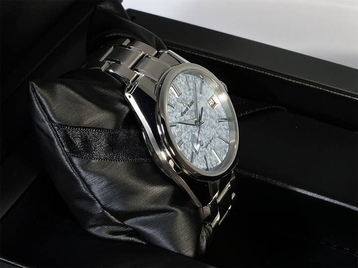 Grand Seiko Heritage Collection US Limited Edition Ref. SBGA387 Stainless Steel Blue Dial Pre-owned (Used) 43H17675