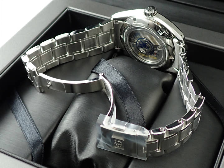 グランドセイコー ヘリテージコレクション メカニカルハイビート36000 銀座限定モデル 2023 Ref.SBGH315 ブルー文字盤 未使用 29L9702M