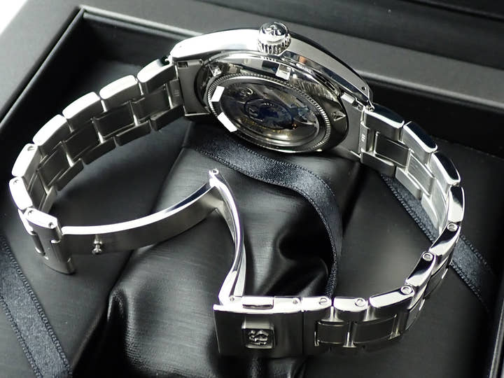 グランドセイコー ヘリテージコレクション メカニカルハイビート36000 銀座限定モデル 2023 Ref.SBGH315 ブルー文字盤 未使用 FA000277