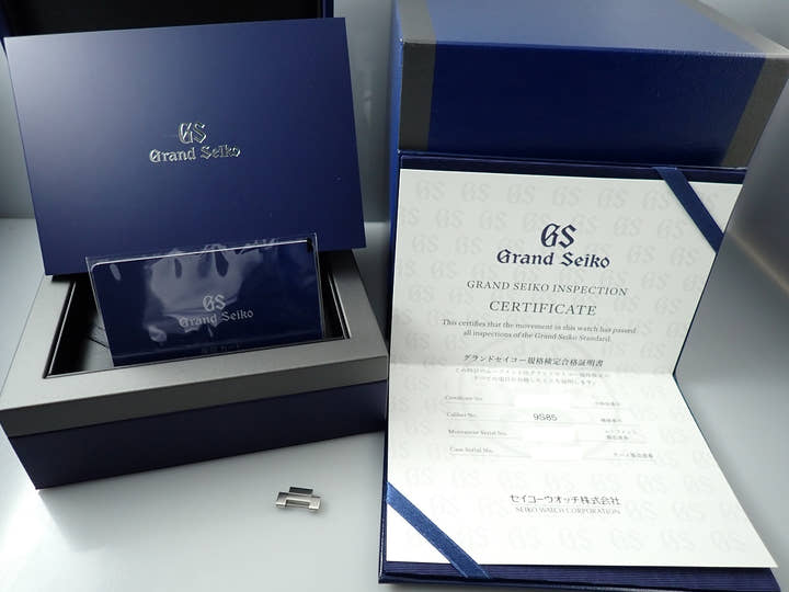 グランドセイコー ヘリテージコレクション メカニカルハイビート36000 銀座限定モデル 2023 Ref.SBGH315 ブルー文字盤 未使用 FA000277