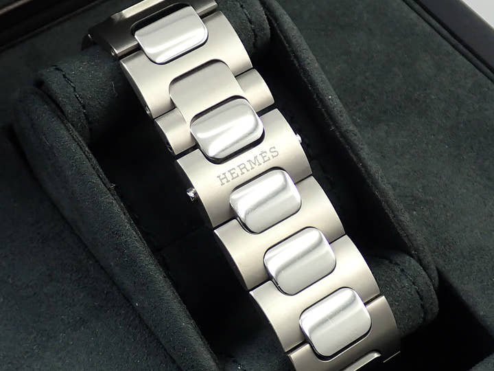 エルメス エルメス H08 Ref.W049427WW00 ブラック文字盤 美品 Z7836843