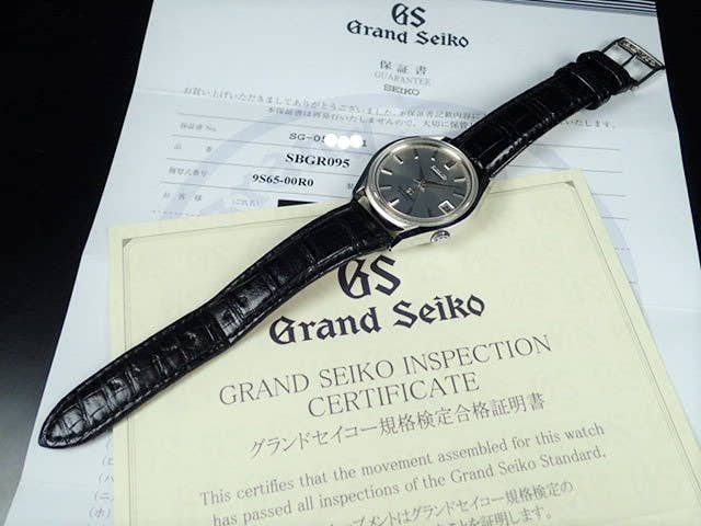 グランドセイコー ヒストリカルコレクション Ref.SBGR095 シルバー文字盤 中古 historical-2