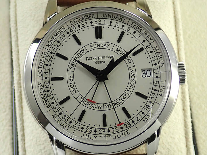 パテックフィリップ カラトラバ ウィークリーカレンダー Ref.5212A-001 ステンレススチール シルバー文字盤