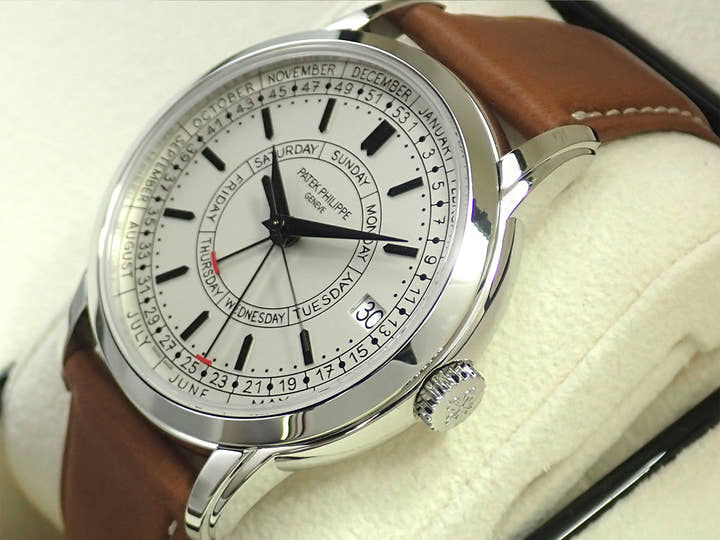 パテックフィリップ カラトラバ ウィークリーカレンダー Ref.5212A-001 ステンレススチール シルバー文字盤