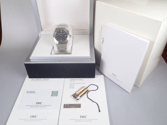 IWC インヂュニア Ref.IW322701 ブラック文字盤 中古 indunia-2
